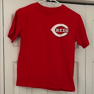 Cincinnati Reds “Rolen#27” Majestic Red T-Shirt